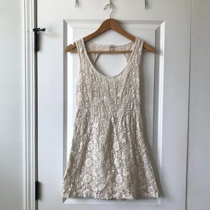 Billabong Cream Lace Sundress
